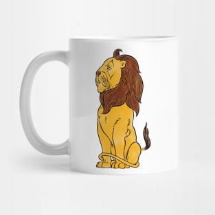 Vintage Lion from the Wizard of Oz Mug